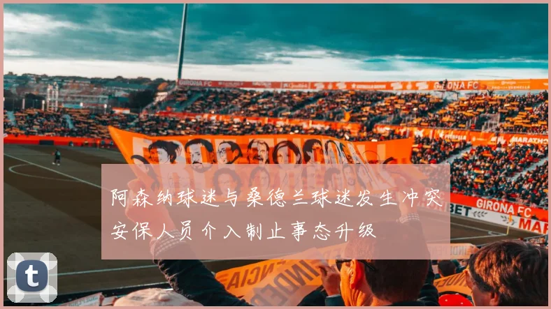阿森纳球迷与桑德兰球迷发生冲突安保人员介入制止事态升级